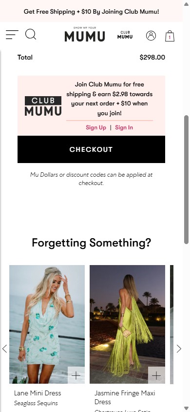 Show Me Your Mumu — Mobile