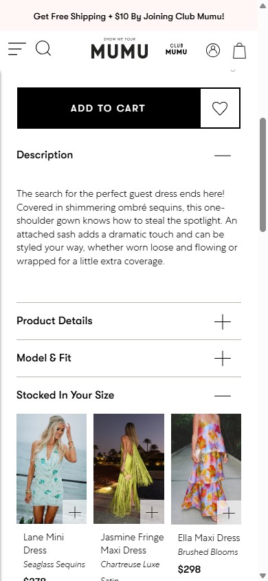 Show Me Your Mumu — Mobile