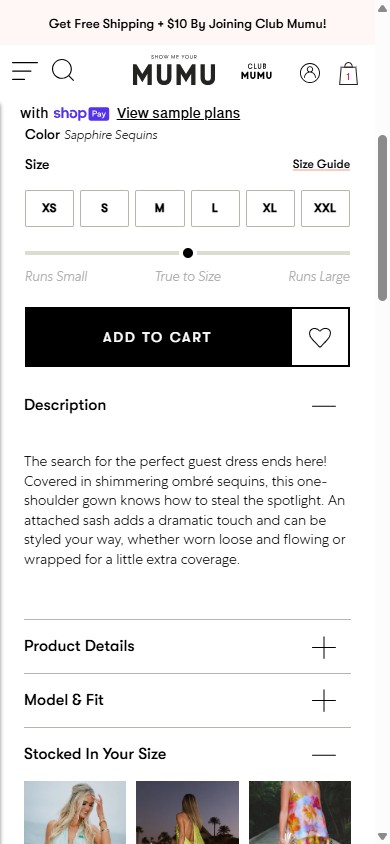 Show Me Your Mumu — Mobile